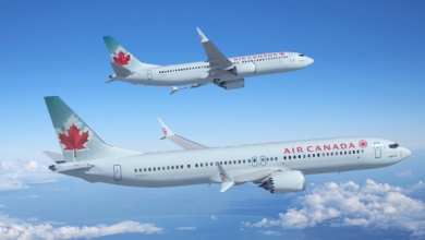 Two Air Canada Boeing 737 Max's